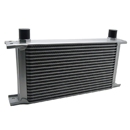 D1 SPEC 19-row oil cooler kit with AN#10 tubing and external adapter
