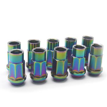 Titanium Heptagon Wheel Lug Nut