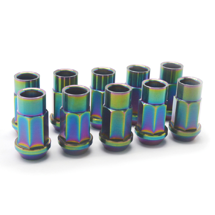 Titanium Heptagon Wheel Lug Nut