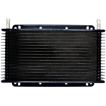 Universal stacked plate 17-row oil cooler