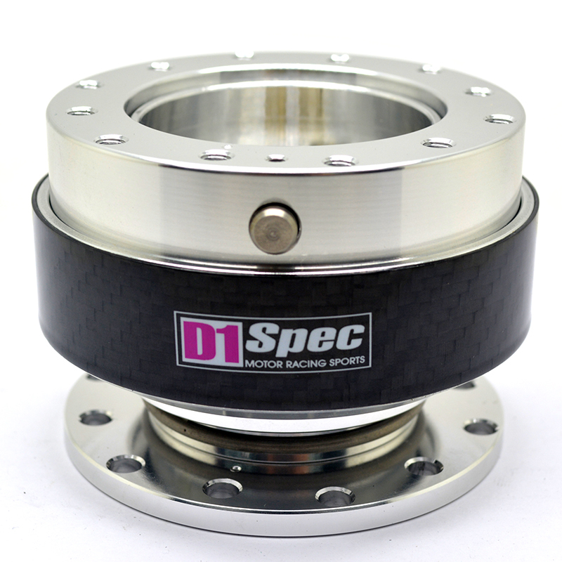 Carbon Fiber Ball Lock Steering Wheel Quick Release - D1SPEC