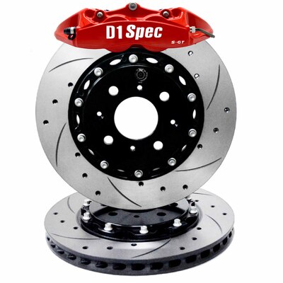 GT Mini 4 Pistons Brake Kit System