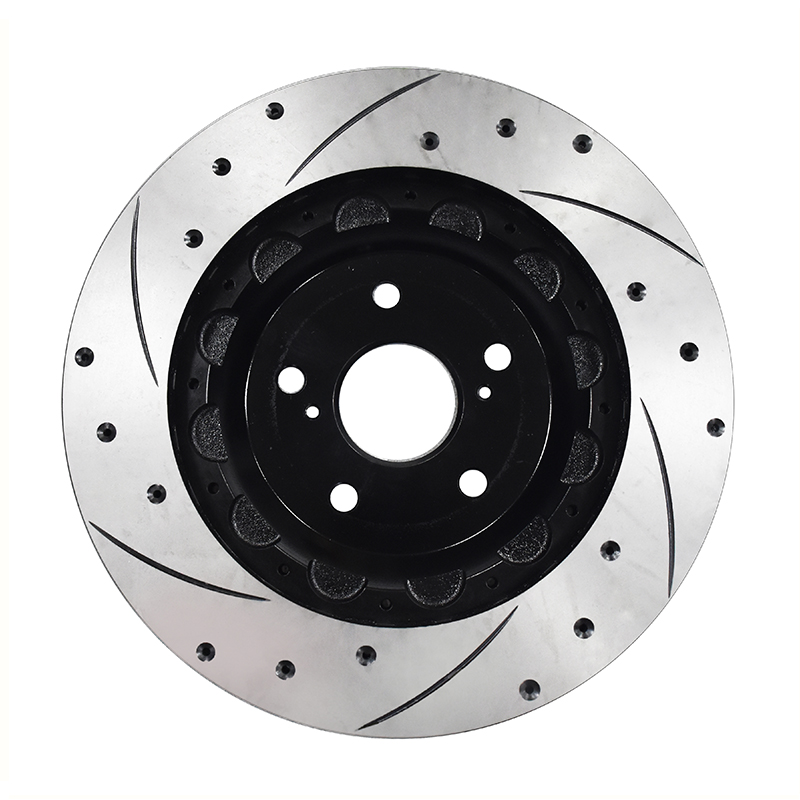 330mm 1-piece Slotted rotor